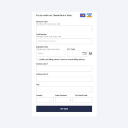 Admirable Credit Card Form Example Authorization Forms Templates