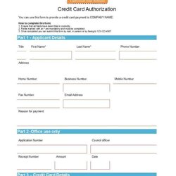 Champion Credit Card On File Form Templates Best Professional Authorization Forms Structuring Ready To Use