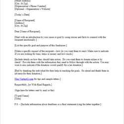 Superlative Free Request For Donation Letter Template Sample Letters Word Doc