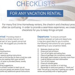 Vacation Rental House Rules Template Download