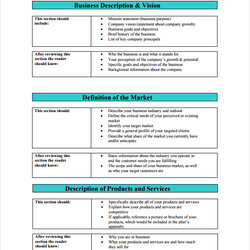 Sterling Free Sample Professional Business Plan Templates In Ms Word Template Google Docs