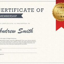 Outstanding Membership Certificate Template Word Templates Example Appreciation Certificates Deacon