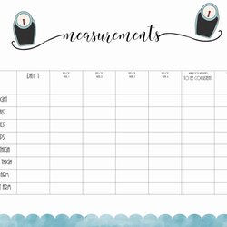 Matchless Free Weight Loss Tracker Printable Customize Before You Print Fitness Planner Chart Weekly