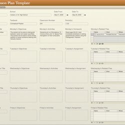Superlative All Templates Daily Lesson Plan Template Weekly Blank