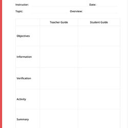 Lesson Plan Templates Doc Excel Free Premium Template Daily