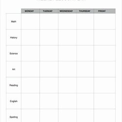 Sterling Daily Lesson Plan Template Beautiful Sample Weekly Plans