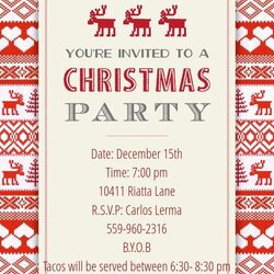 Great An Online Invitation From Danielle Christmas Party Invitations Free Template Blank