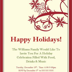 Spiffing Holiday Invitation Template Vector Format Download Christmas Party Invitations Templates Word Email