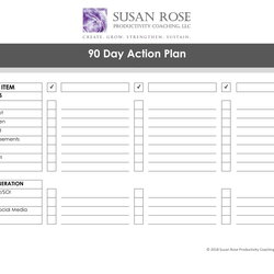 Legit Day Action Plan Examples Format Example Susan Rose