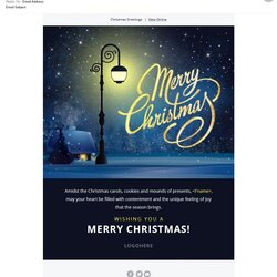 Admirable Ready To Send Christmas Email Template By Em