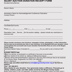 Tremendous Donation Form Template Printable Documents Receipt Non Profit Word Letter Sample Templates For