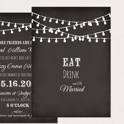 Matchless Chalkboard Invitation Templates Free Design Blog Printable Customize Freely Variety Pick Wide