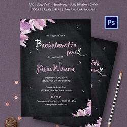 Terrific Chalkboard Invitation Template Free Format Party Templates Chalk Board