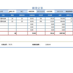 Magnificent Order Form Template Excel Sample Templates