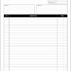 Worthy Order Form Excel Template Templates Invoice Customer Sample Word New Formats Of