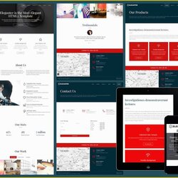 Supreme Free Responsive Templates Website Template Business Company Interactive Top Launch Personal Elegant