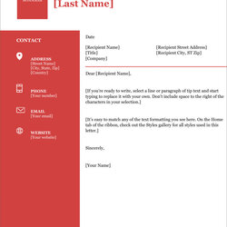 Superior Cover Letter Sample Template