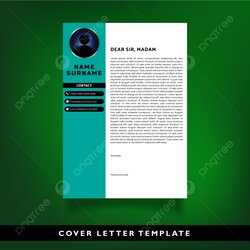 Cool Cover Letter Template Download On Image