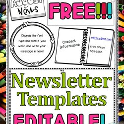 Eminent Free Newsletter Templates Editable Newsletters