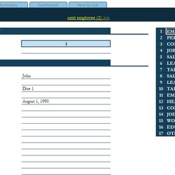 Champion Employee Database Access Template Free Download Templates Printable