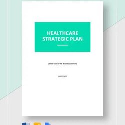 Matchless Free Hospital Strategic Plan Samples In Ms Word Google Docs Template