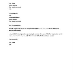 Preeminent Letter Of Resignation Template Lettering Binaries Confirmation