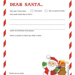 Swell Dear Santa Letter Templates By Party Template Christmas Bird Letters Printable Card