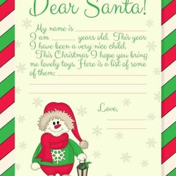 Smashing Free Letter To Santa Templates And How Get Reply From Template Printable Big Christmas Word Dear
