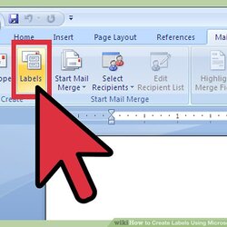 Supreme How To Create Labels Using Microsoft Word Steps Step Version