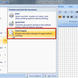 How To Create Labels In Microsoft Word Step