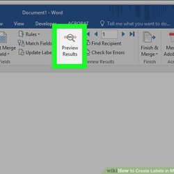 Magnificent How To Create Labels In Microsoft Word With Pictures Update Step
