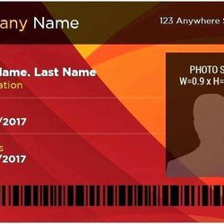 The Highest Quality Format Blank Id Card Template Printable Download By Microsoft Word Gratis Employee
