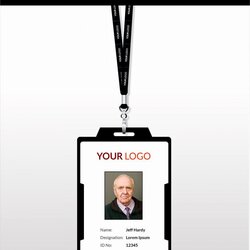 Wonderful Printable Id Cards Breathtaking Blank Card Template Ideas