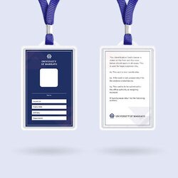 Eminent Blank Id Card Templates Vector Doc Template Cards Student Estate Real Word Editable Format Details