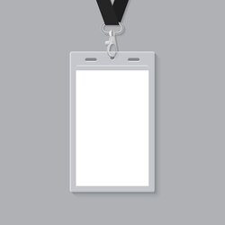 Worthy Blank Id Card Template Vector Premium Download
