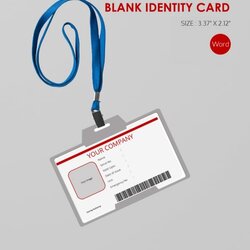 Capital Blank Id Card Templates Free Word Formats Download Template Cards Editable Format Bland Business