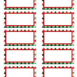 Excellent Free Christmas Clip Art For Mailing Labels Download Template Avery Doc