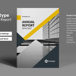 Fantastic Annual Report Template Word Professional Templates Creative Reports Examples Looking Brochure