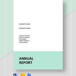 High Quality Annual Report Templates Word Design Shack Free Simple Template