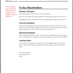 Fine Annual Report Template Word Templates For Free Download Audit Opinionated