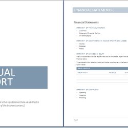 Free Annual Business Report Templates In Ms Word Template Sample Microsoft Writing Plan Document Excel Format