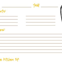 Peerless Best Images Of Printable Recipe Cards With Lines Free Card Template Word Microsoft Templates Kids