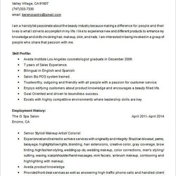 Hair Stylist Resume Templates Doc Template Free Hairstylist