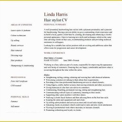 Free Hair Stylist Resume Templates Download Of Apprentice Hairdresser Examples Doc Howard Teresa November