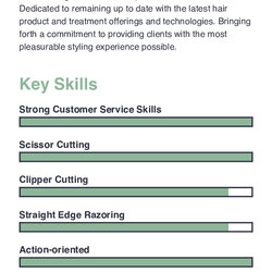 Great Hair Stylist Resume Example With Content Sample