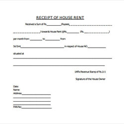 Free Rent Receipt Templates In Google Docs Sheets Excel Template House Word Payment Printable Form Choose