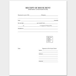 Superb Google Doc Rental Receipt Template Fabulous Forms House Rent For Landlord