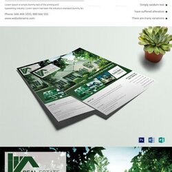 Splendid Real Estate Agent Flyer Template Templates