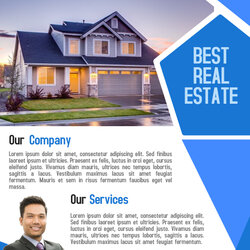 Admirable Real Estate Agent Business Flyer And Poster Template Letter Ts
