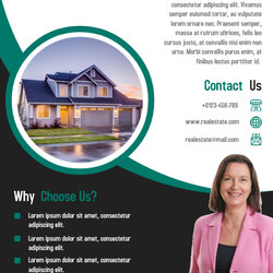 Peerless Real Estate Agent Business Flyer And Poster Template Ts